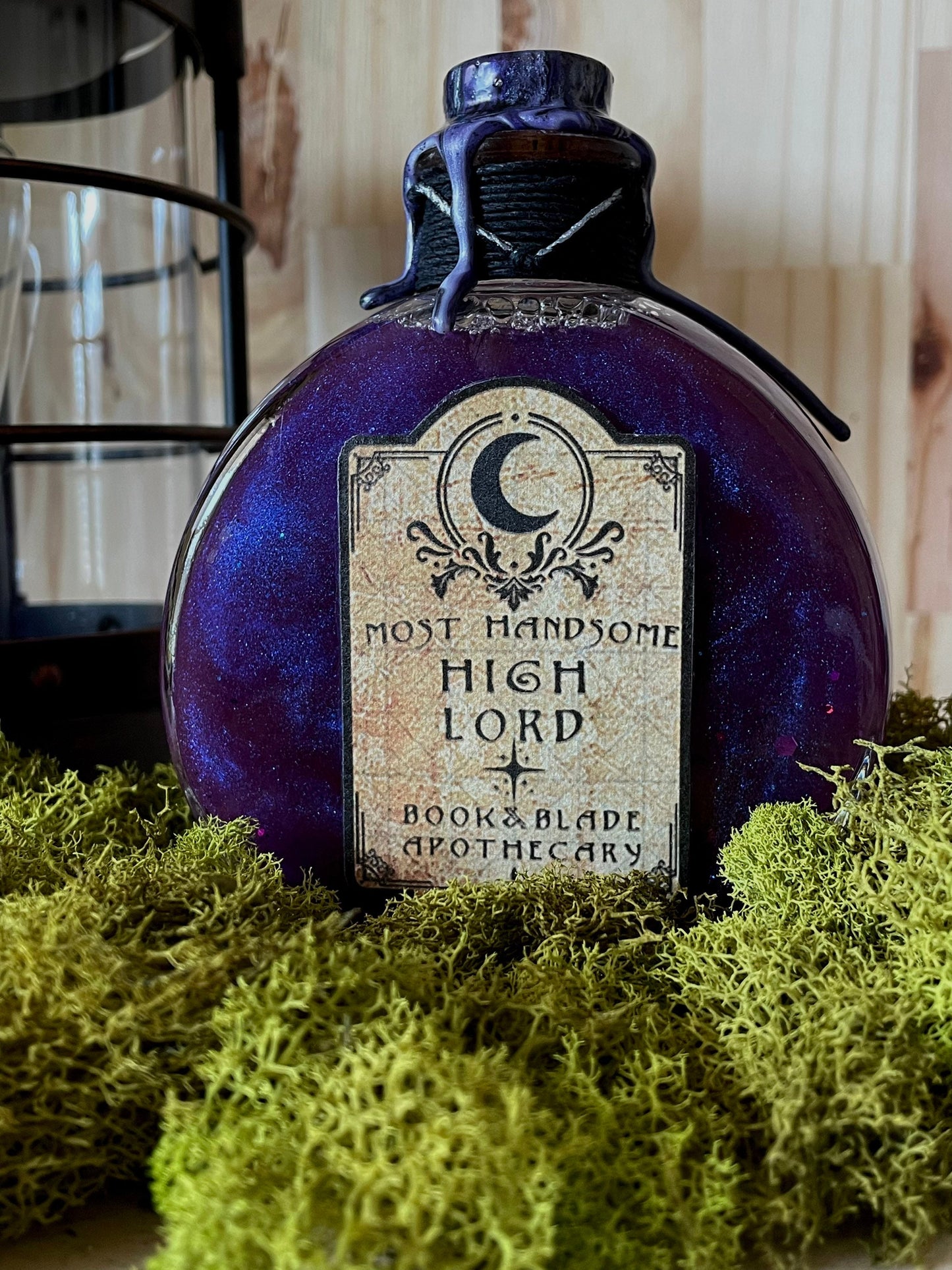 Bookish potions/book shelf decor