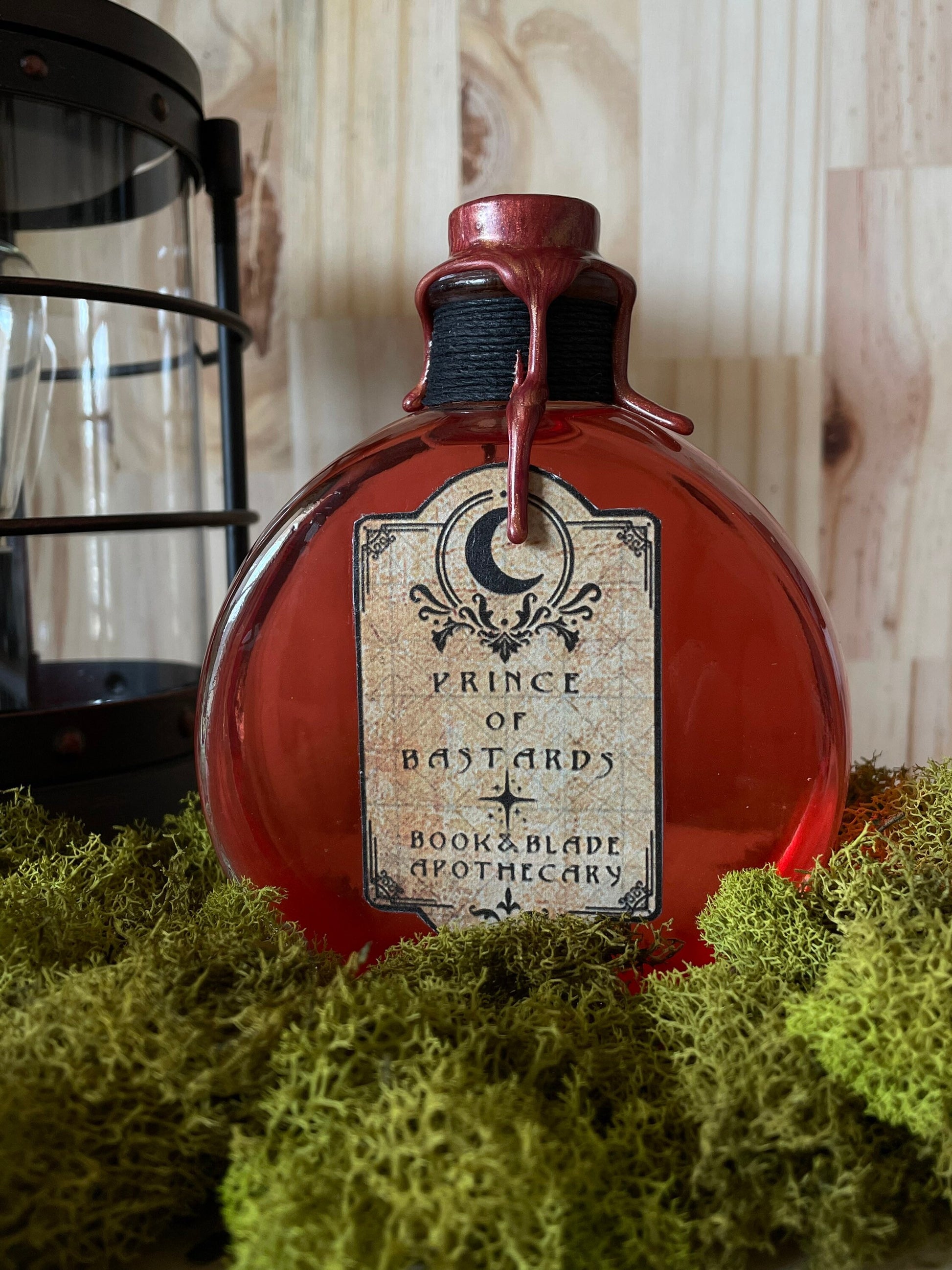Bookish potions/book shelf decor