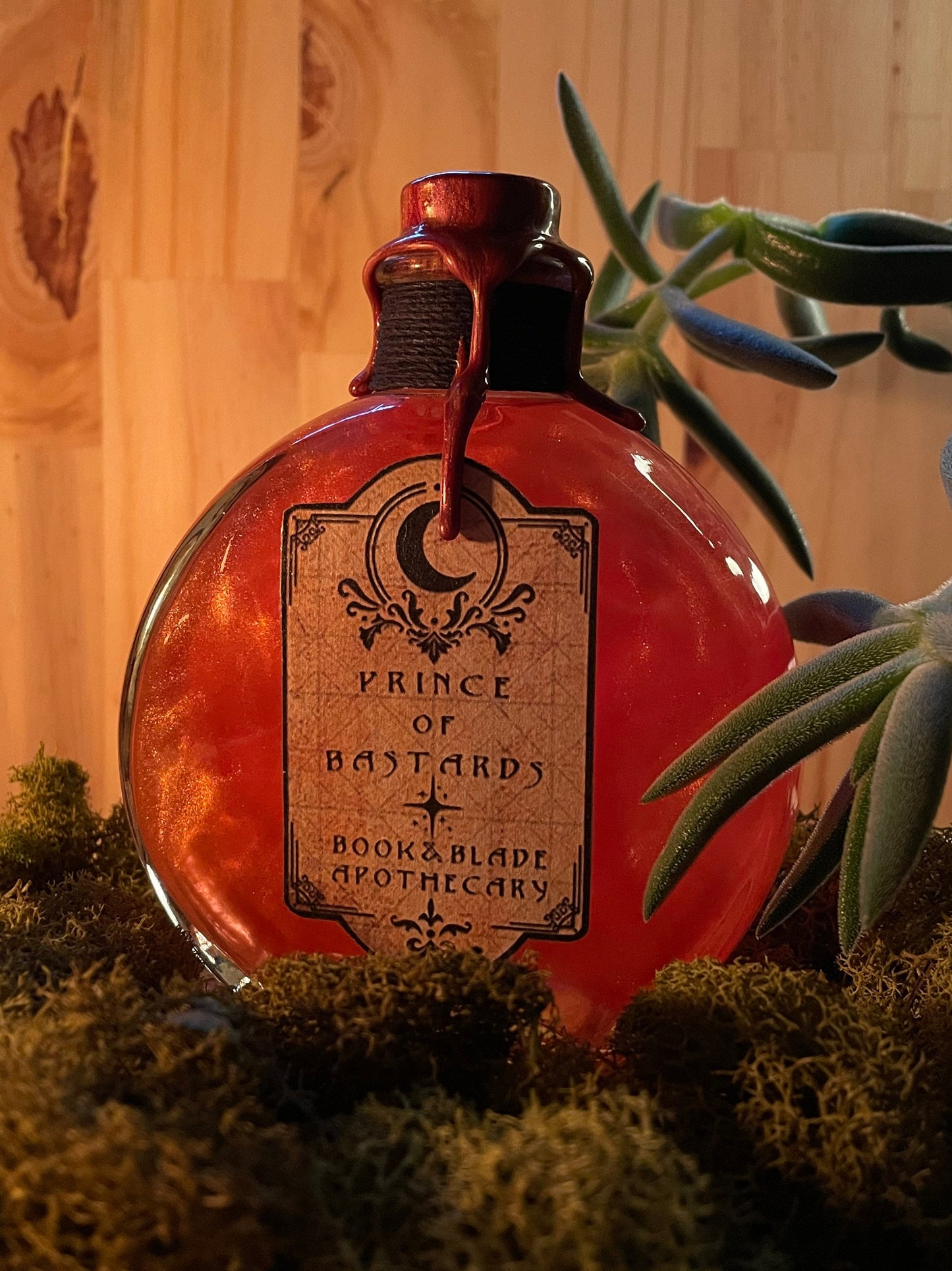 Bookish potions/book shelf decor