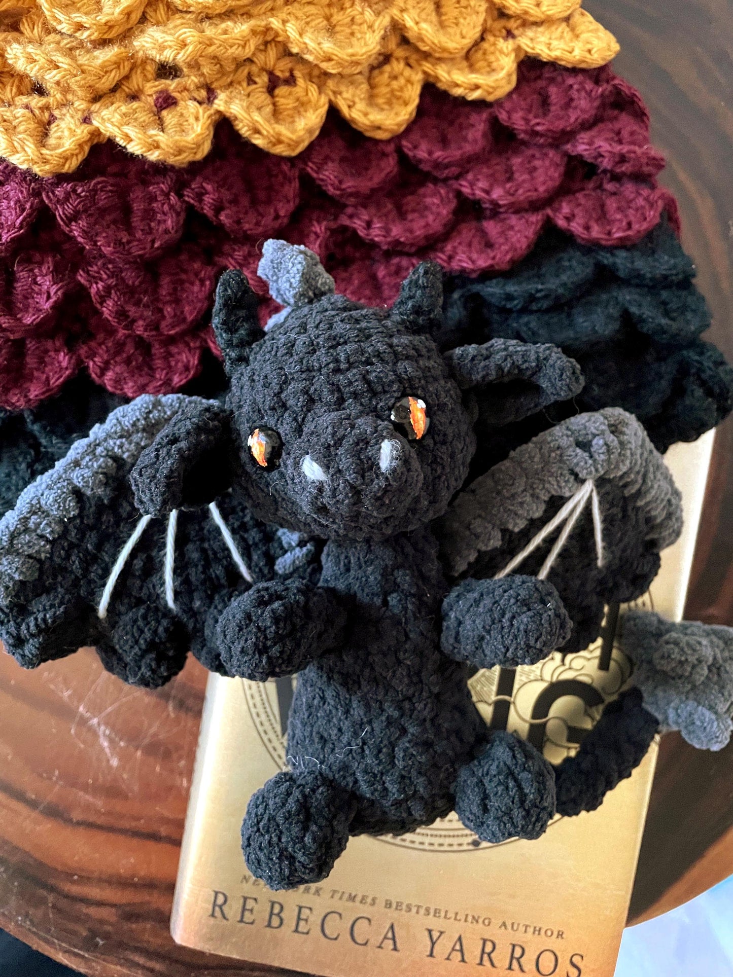crochet bookish merch box