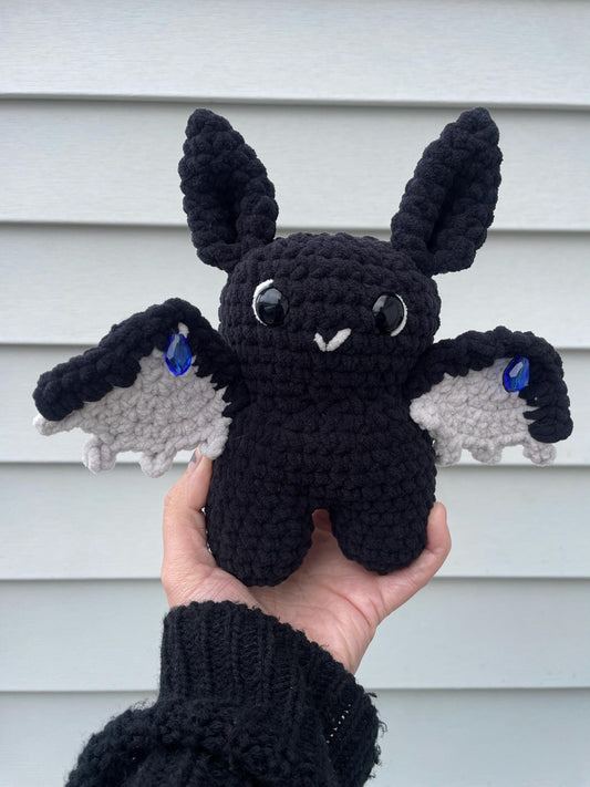crochet bat boy plush