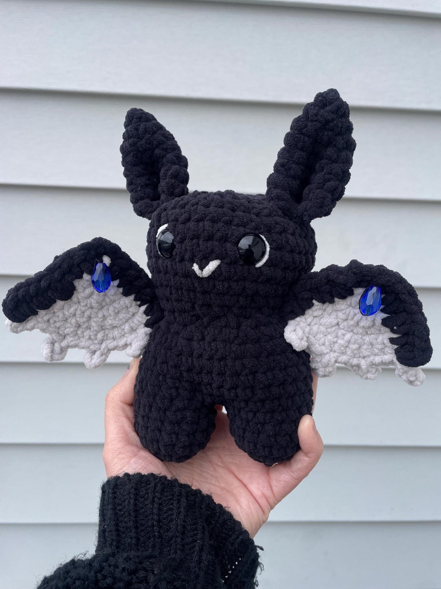 crochet bat boy plush