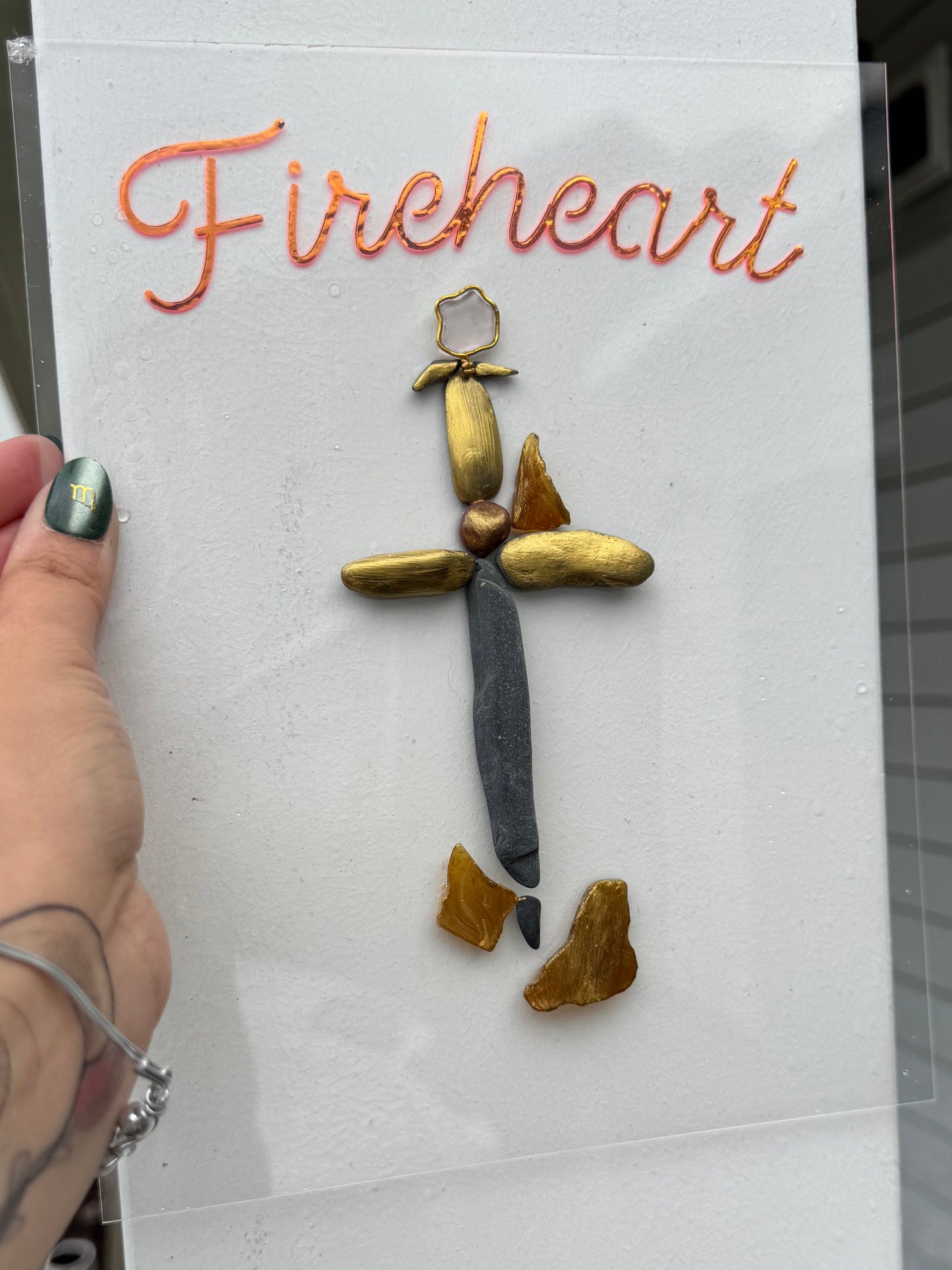 subtle bookish rock art